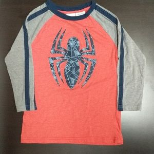 Kids Long Sleeve Spider-man Shirt